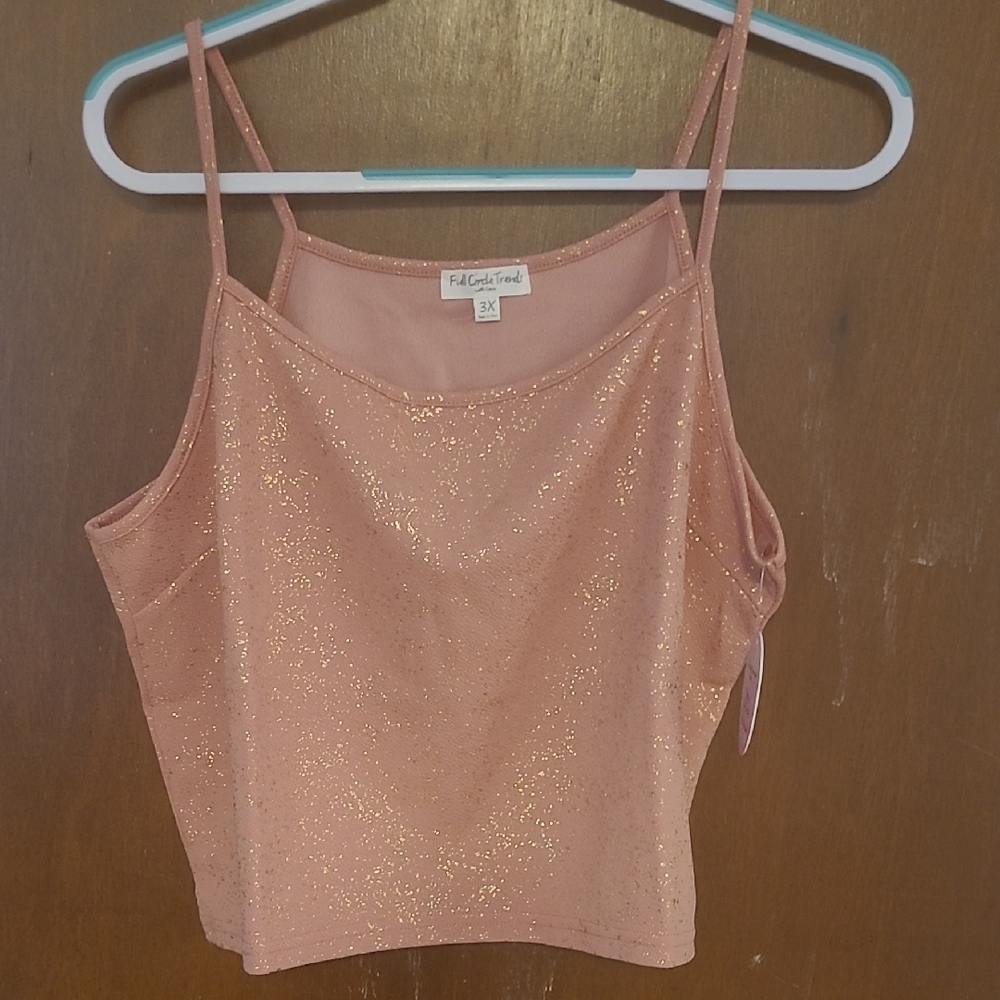 Glittery Pink Camisole